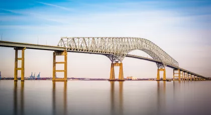 Image of bridge over water