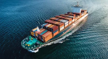 Vessel on water
